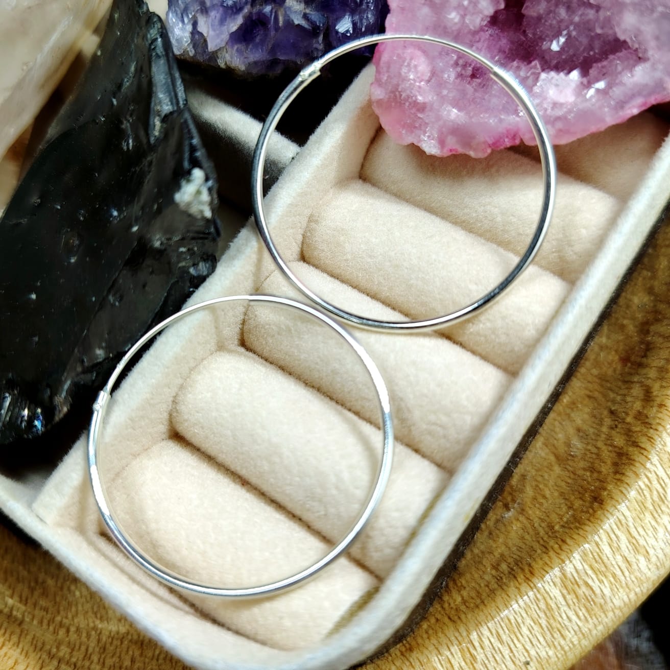 Argollas lisas de 40 mm