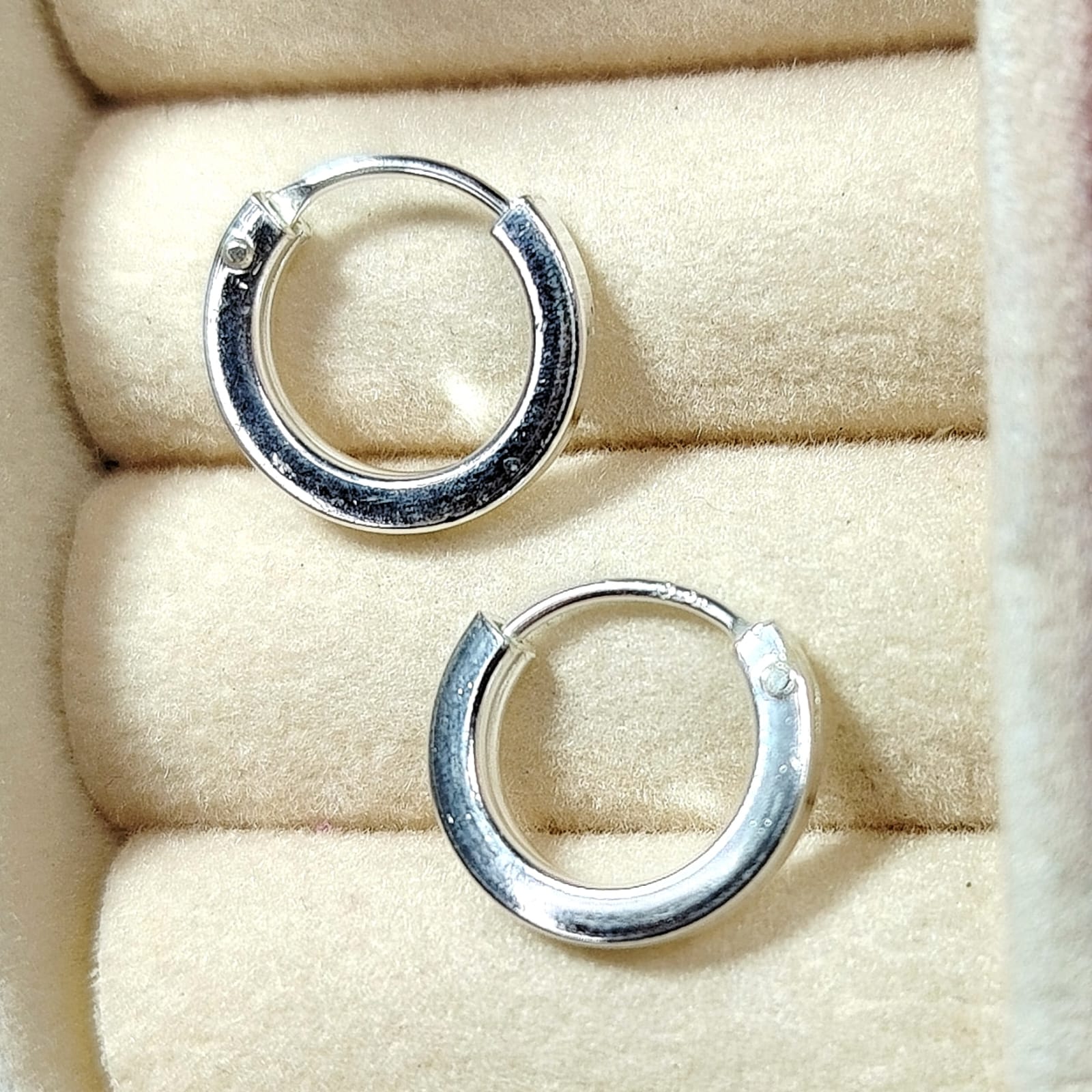 Argollas lisas 11 mm y 1,5 mm de grosor