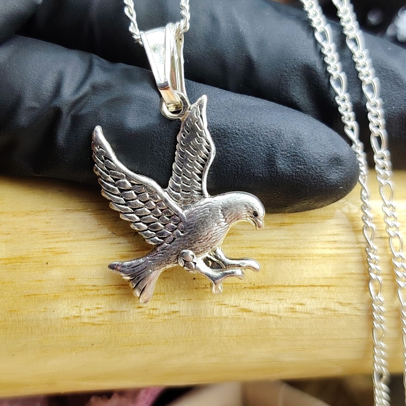 COLLARES DE PLATA  HOMBRES