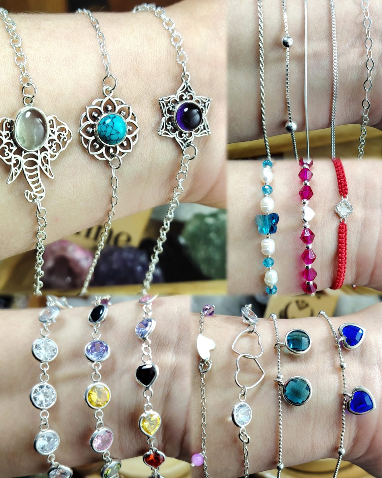 PULSERAS DE PLATA MUJER
