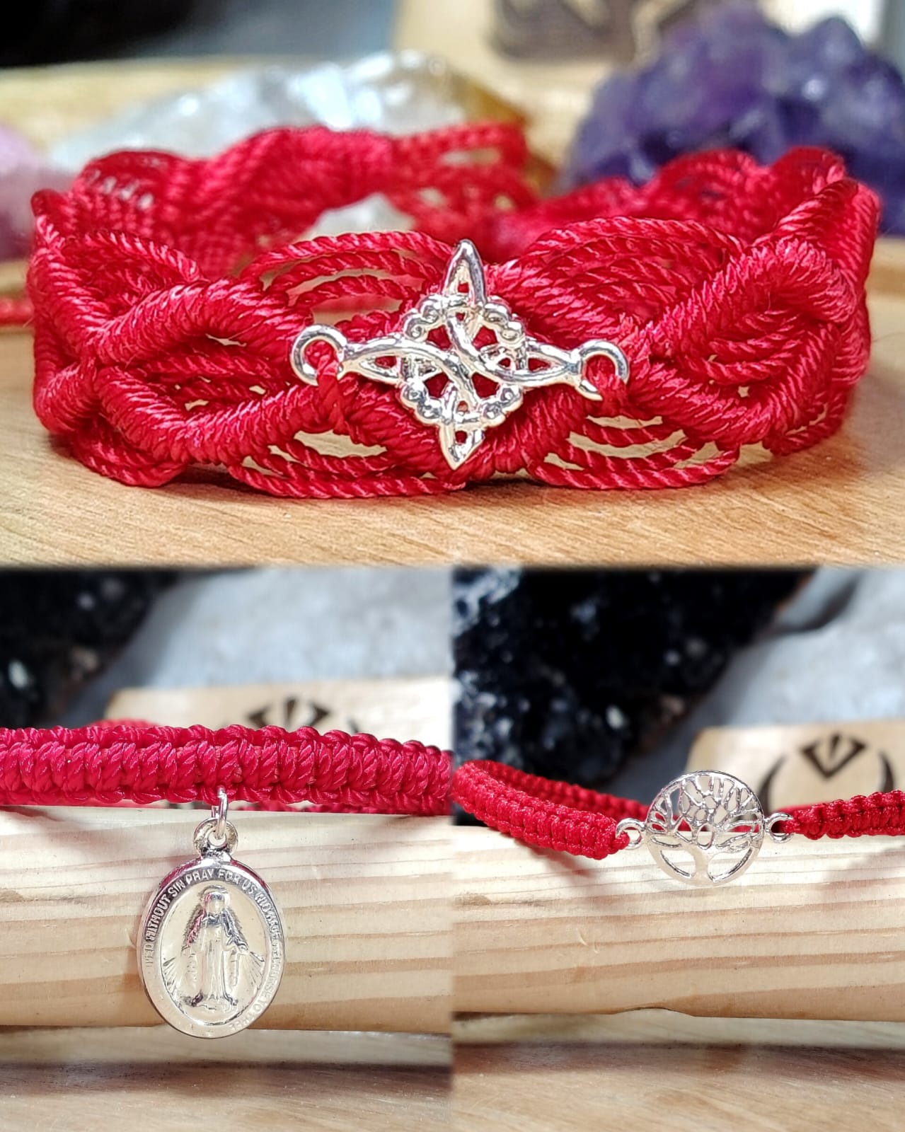 PULSERAS DE PROTECCION HILO ROJO