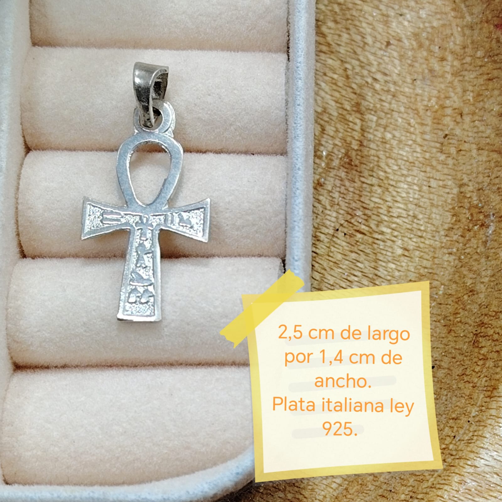 Dije cruz de Ankh (ra)