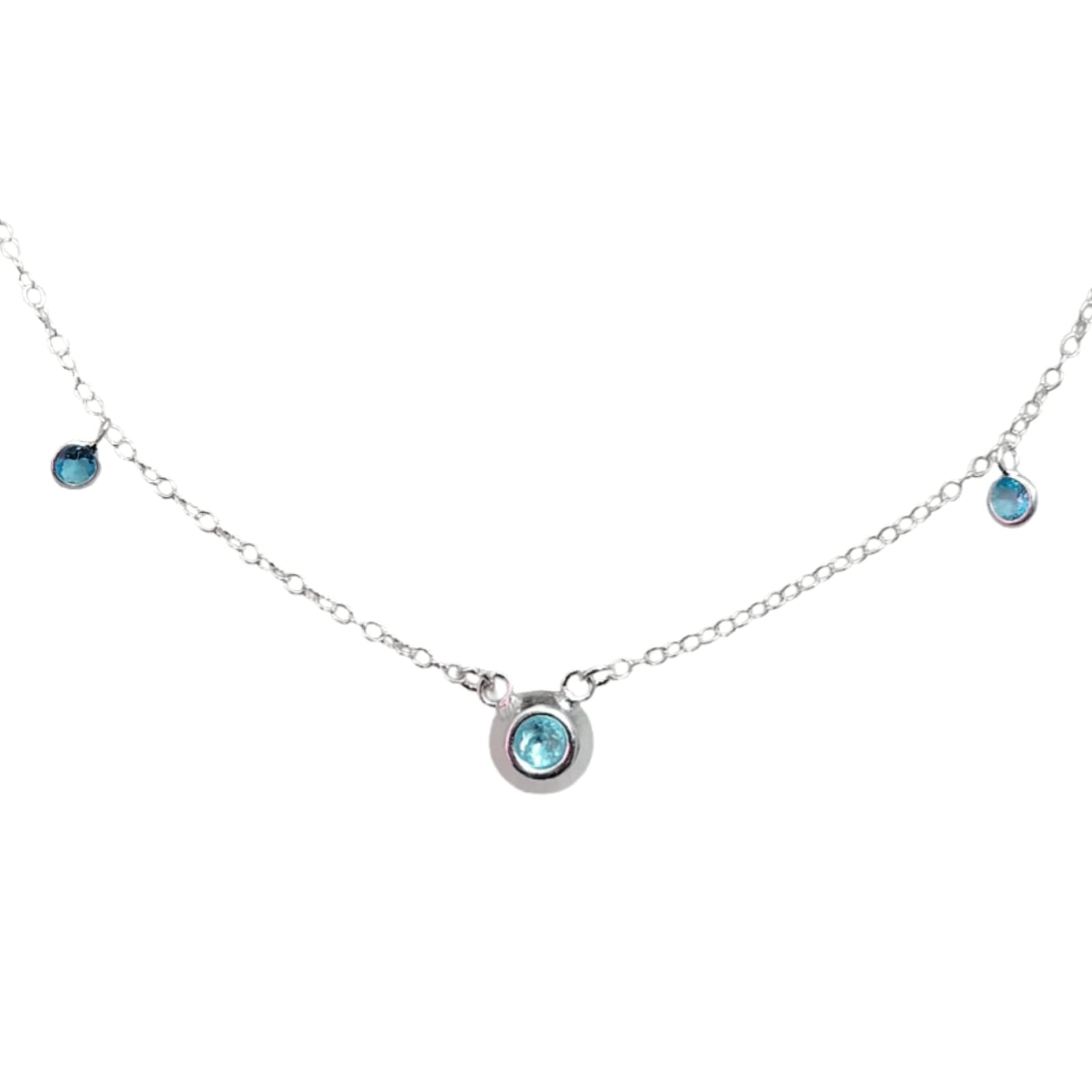 Gargantilla cristales celestes