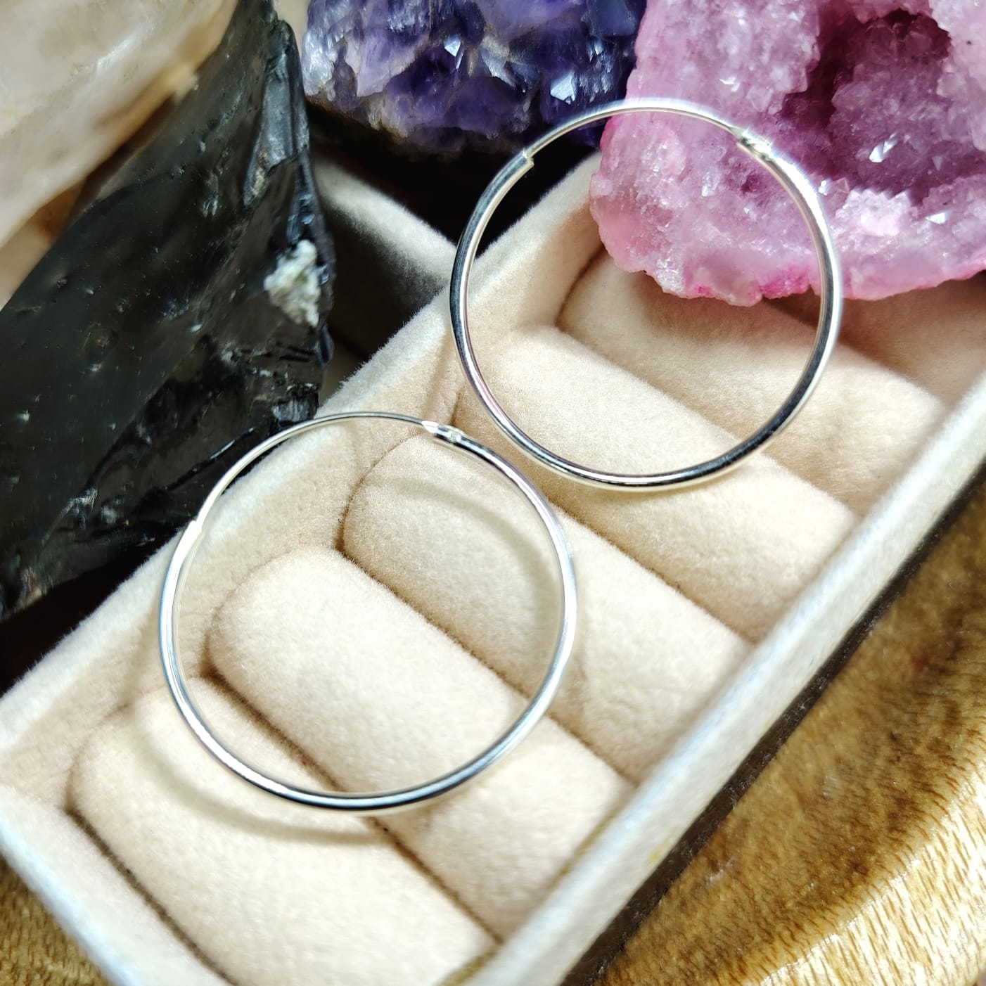 Argollas lisas 30 mm