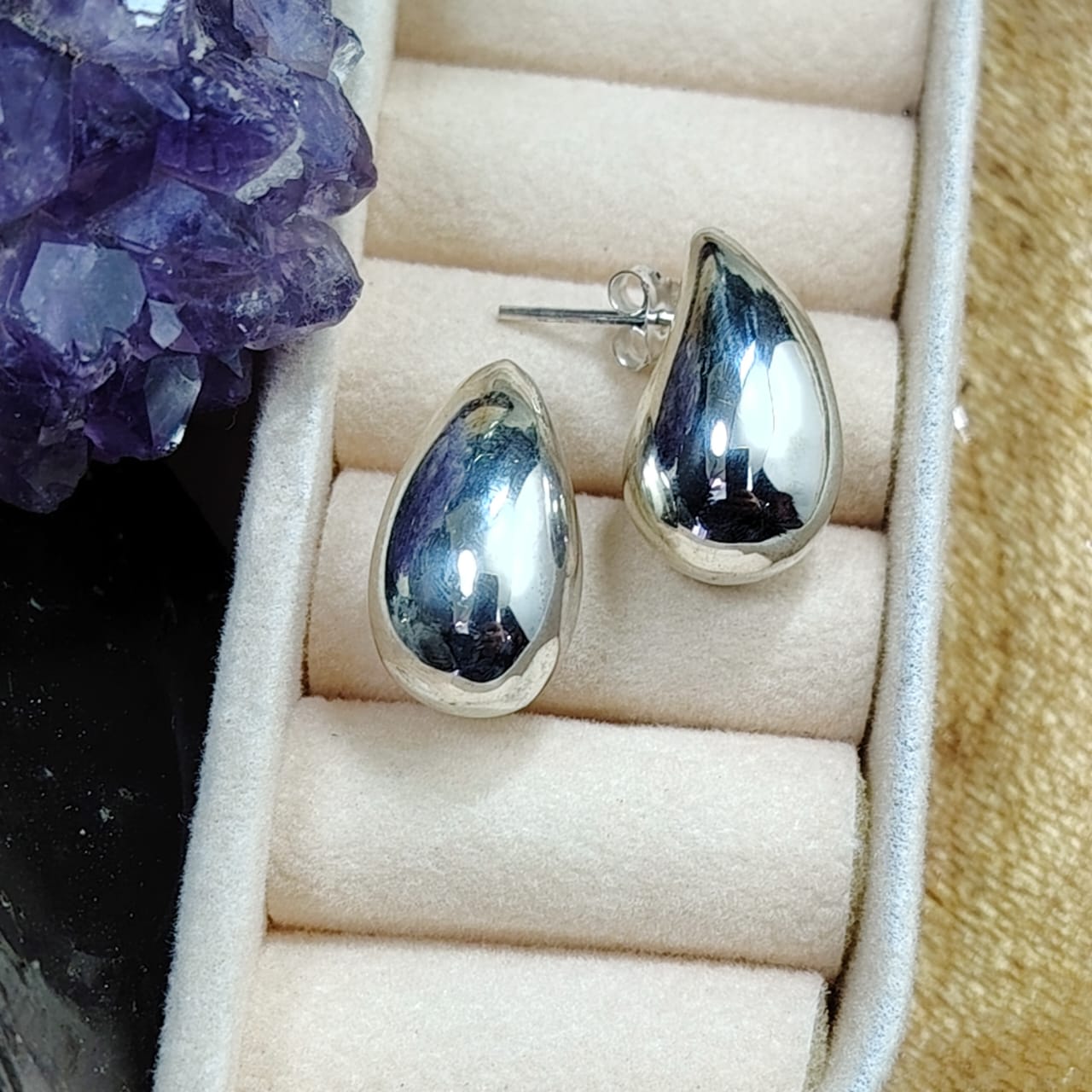 Aros gota chunky