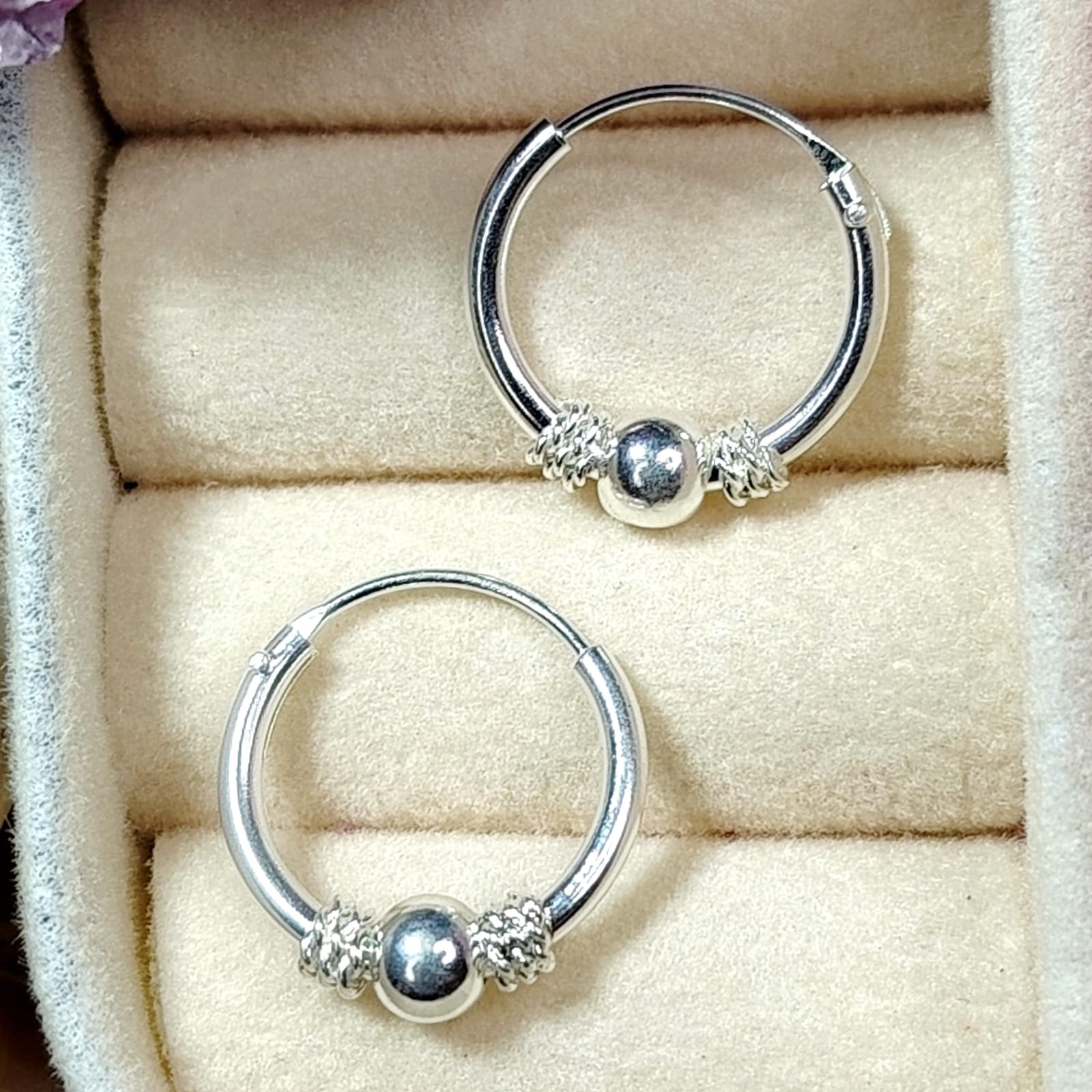 Argollas bali 13 mm