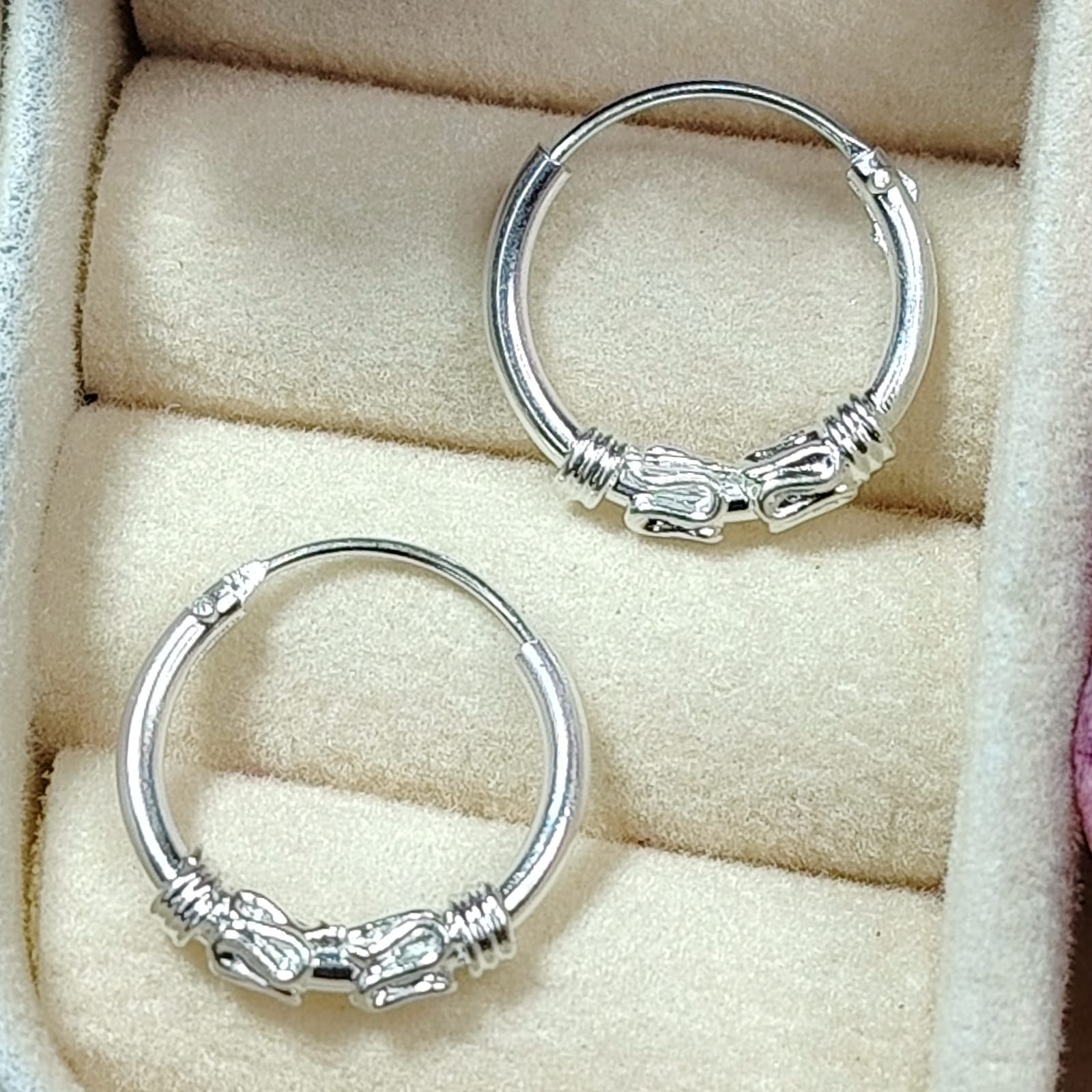 Argollas bali 14 mm