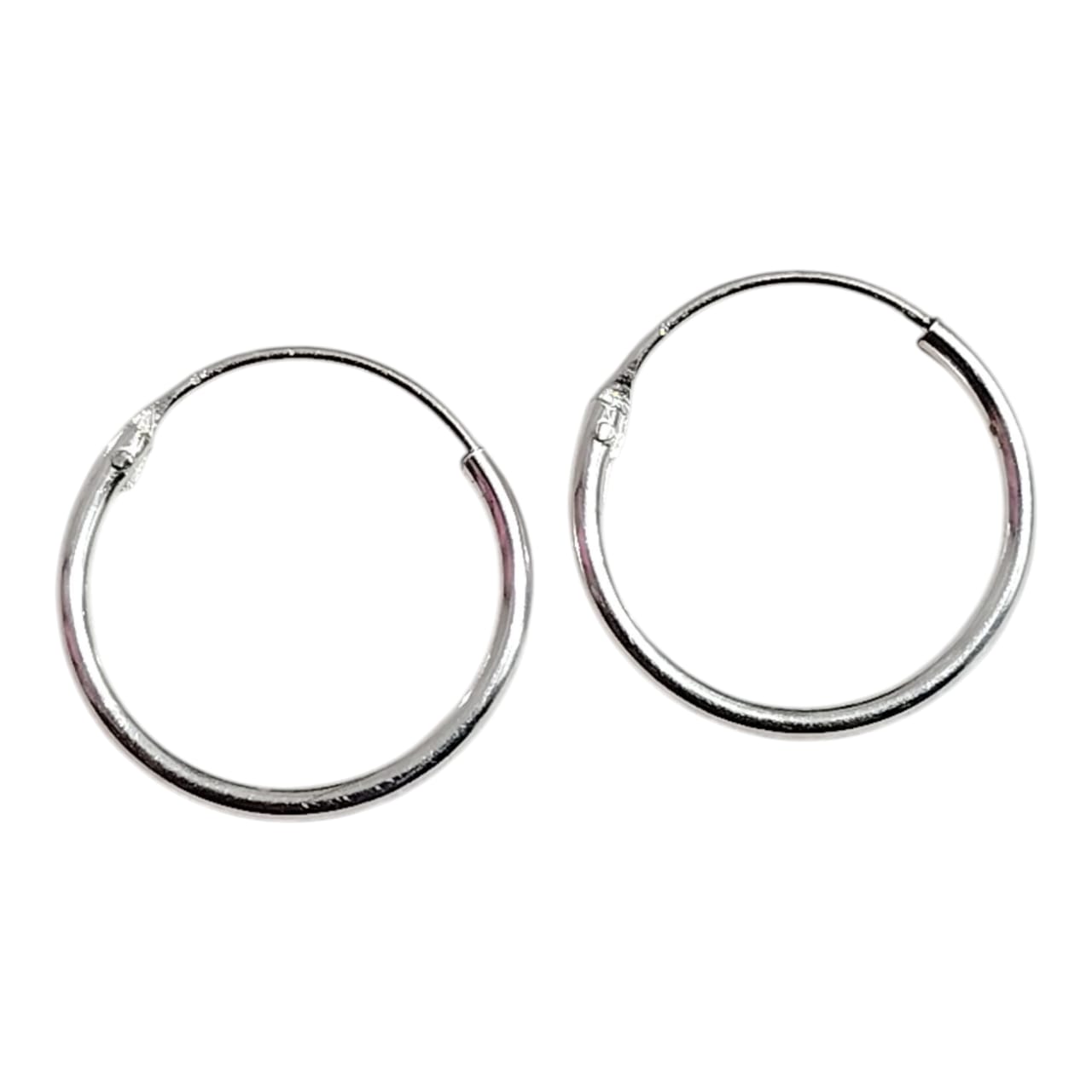 Argollas lisas 15 mm