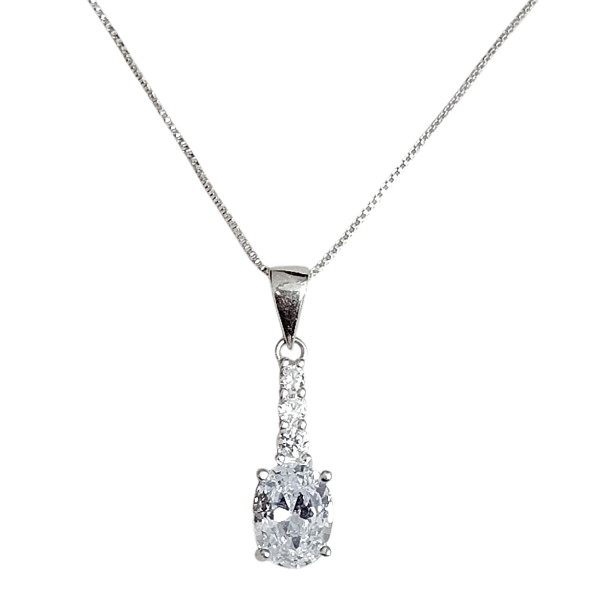 Collar de cristales translucidos