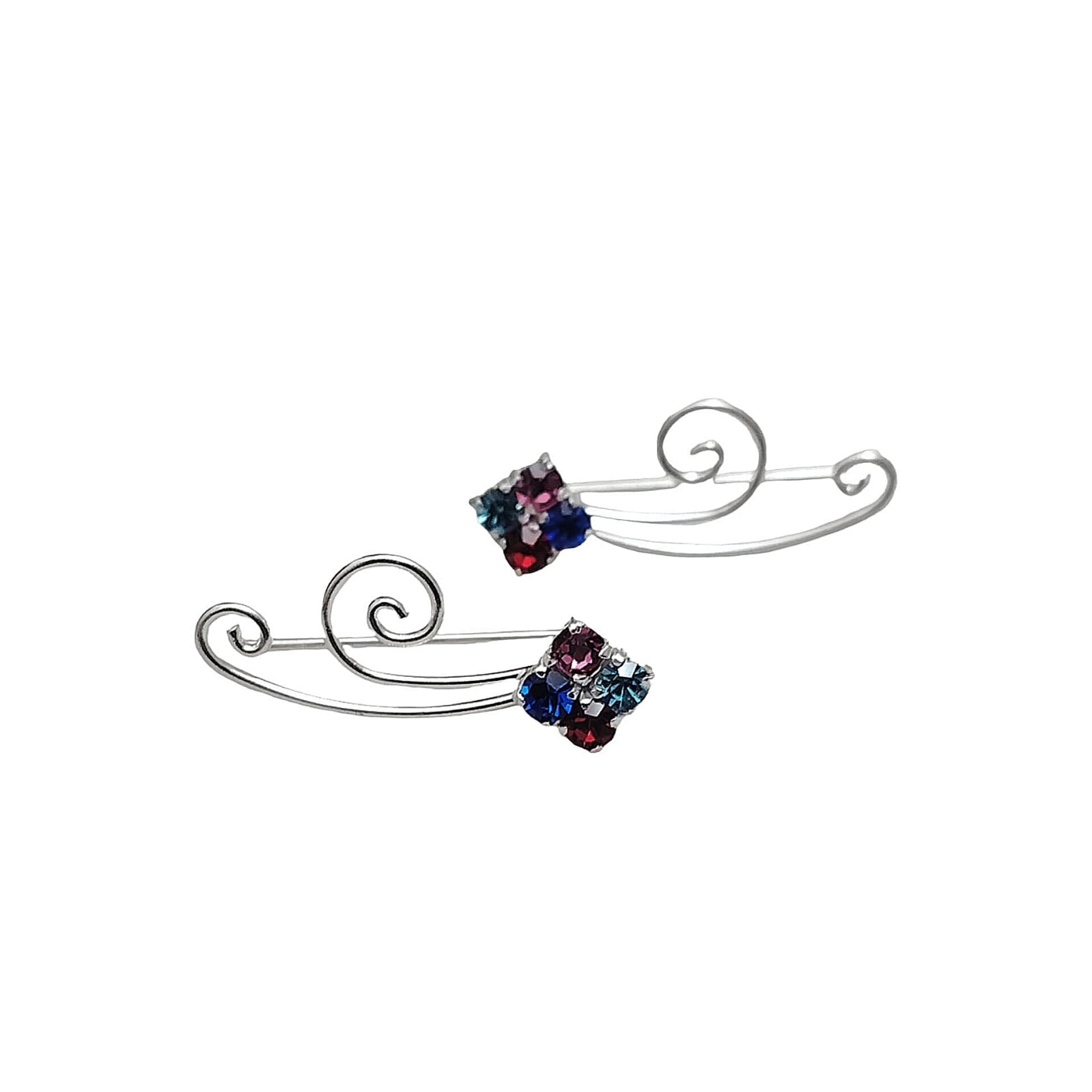 Trepadores con flor con cristales de colores