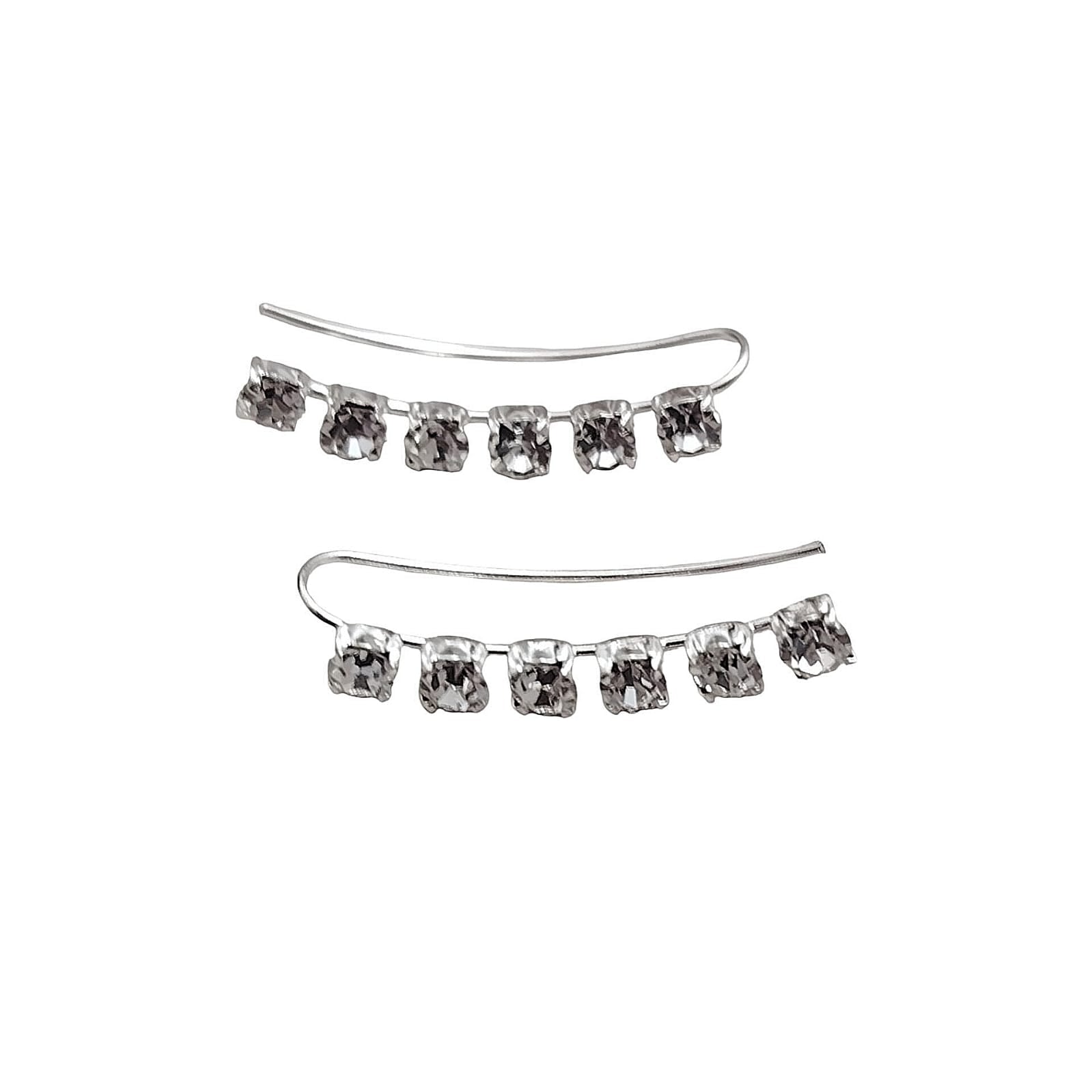 Trepadores con cristales cuadrados translucidos