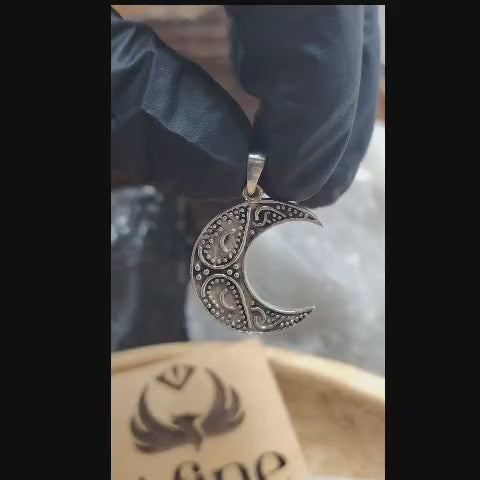 Dije luna plata envejecida