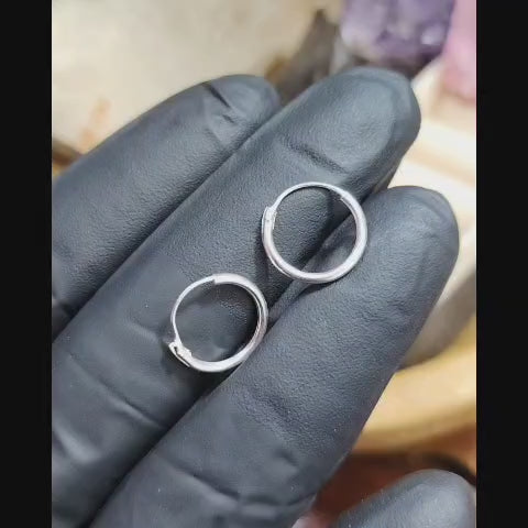 Argollas lisas pequeñas 11 mm