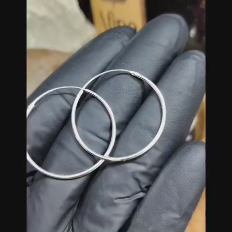 Argollas lisas 30 mm