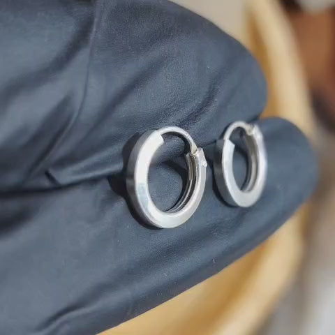 Argollas lisas 11 mm