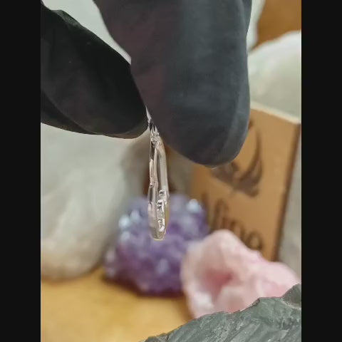 Dije pareja de niño y niña plata lisa