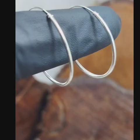 Argollas lisas 30 mm