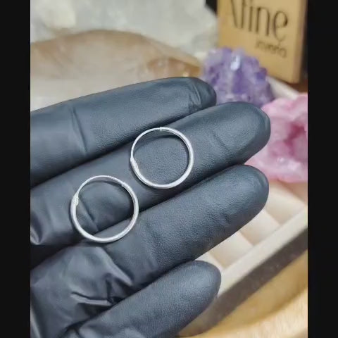 Argollas lisas 15 mm